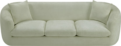 Gianna Mint Chenille Fabric Sofa