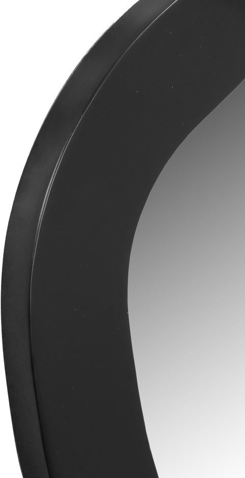 Hadley 28" Black Iron Frame Mirror, 1 Piece (Style 2)
