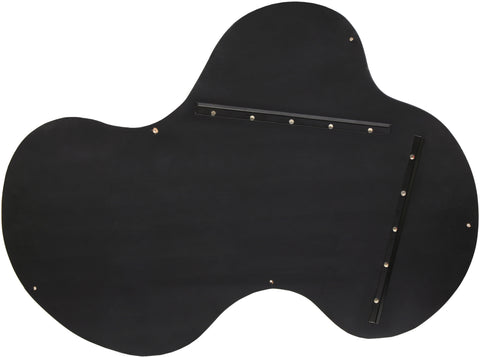 Hadley 28" Gold Iron Frame Mirror, 1 Piece