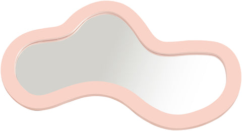 Hadley 28" Pink Iron Frame Mirror, 1 Piece (Style 2)