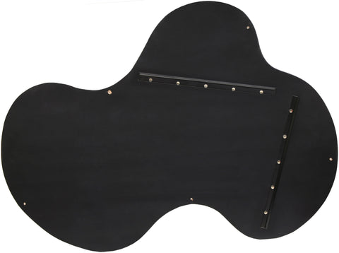 Hadley 28" White Iron Frame Mirror, 1 Piece