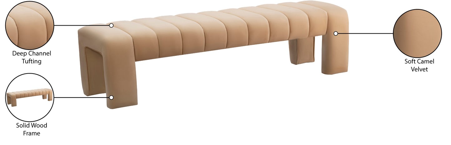 louise camel bench camel