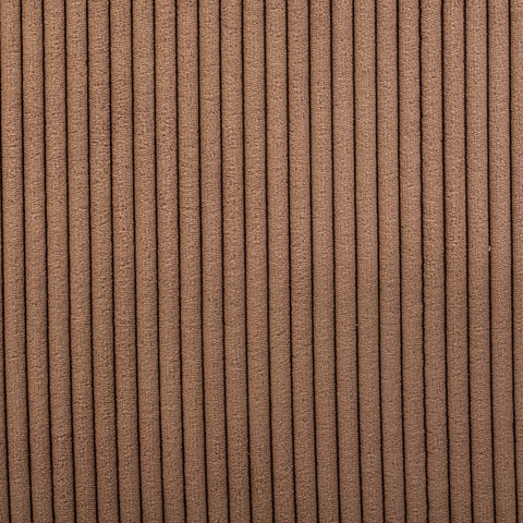 Casa Brown Microsuede Fabric Ottoman/Stool