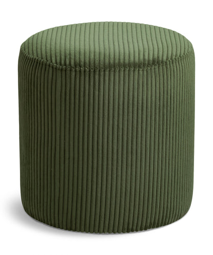 Casa Green Microsuede Fabric Ottoman/Stool