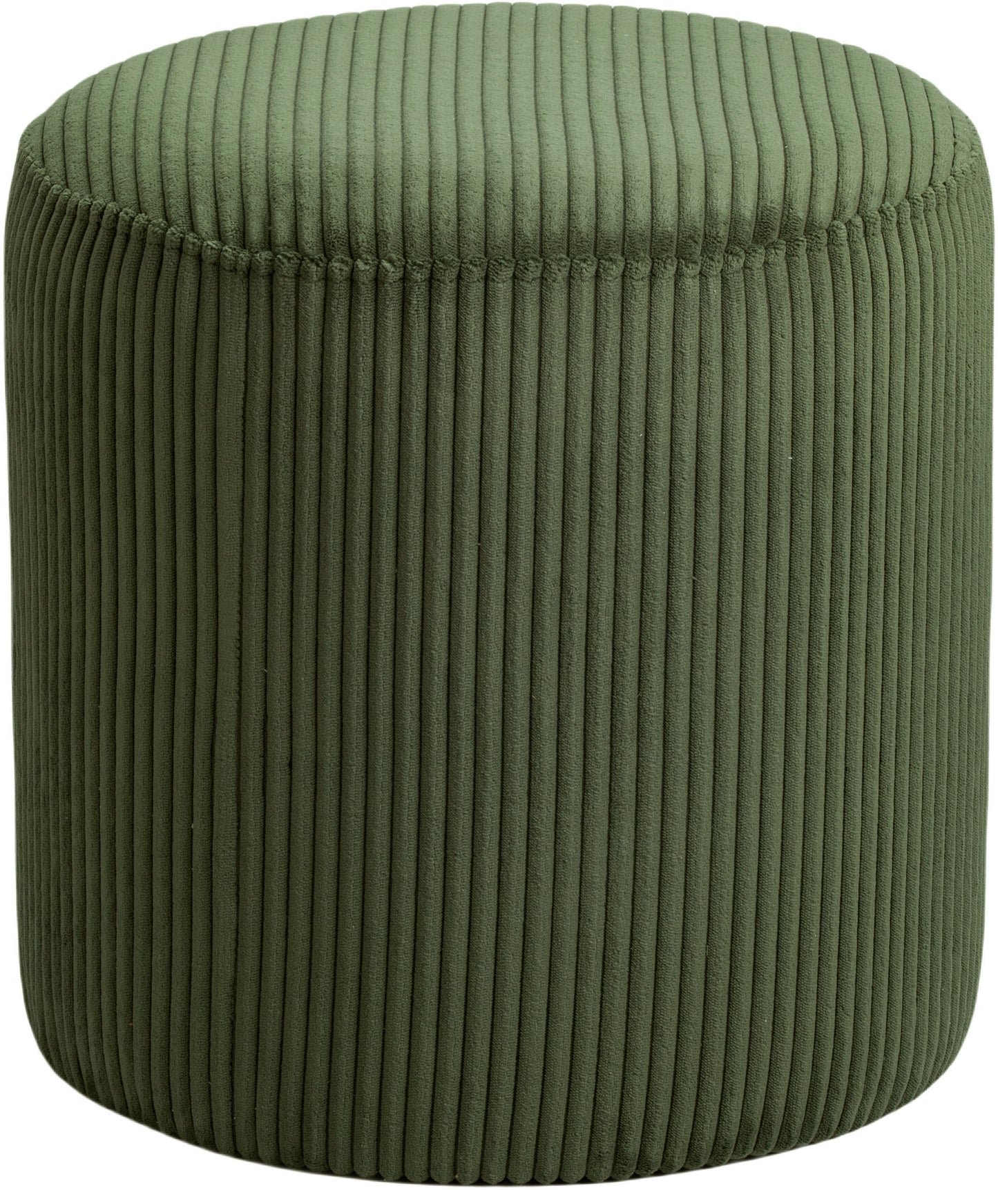 casa green microsuede fabric ottoman/stool