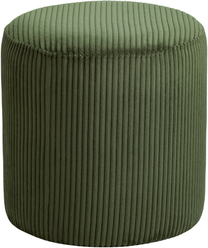 Casa Green Microsuede Fabric Ottoman/Stool