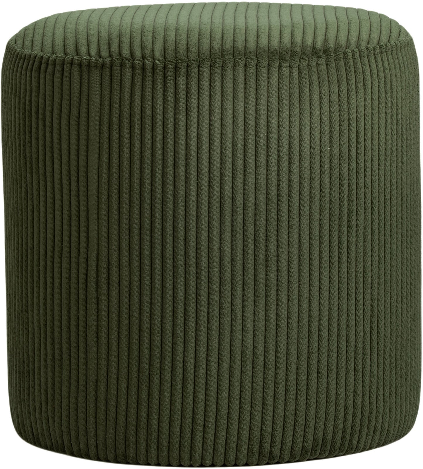 casa green microsuede fabric ottoman/stool