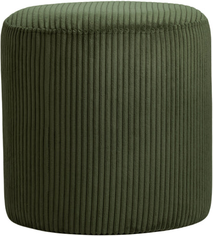 Casa Green Microsuede Fabric Ottoman/Stool