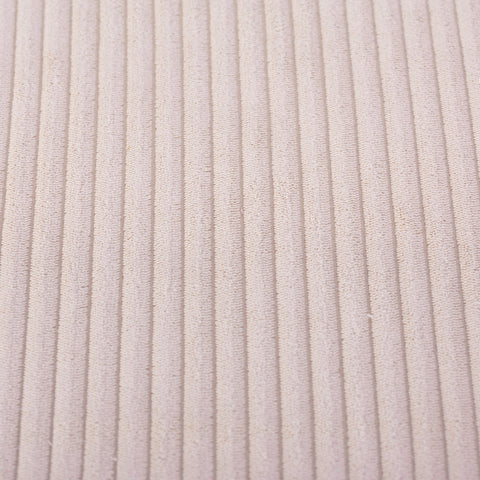 Serafina Pink Microsuede Fabric Ottoman/Stool Pink