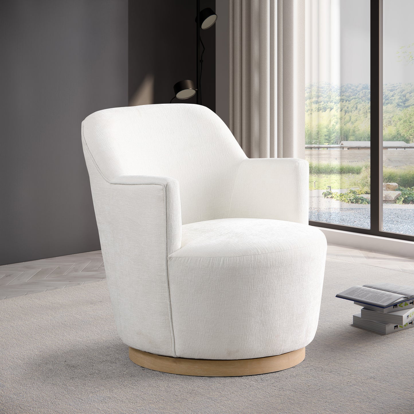 swivel accent chair