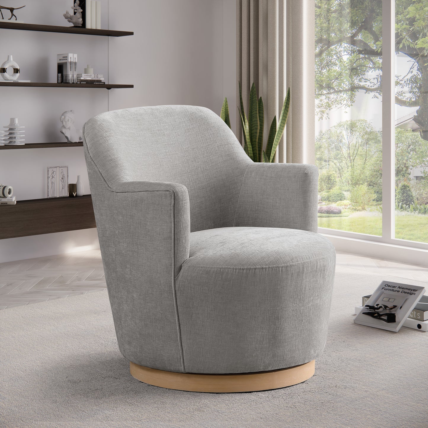 swivel accent chair