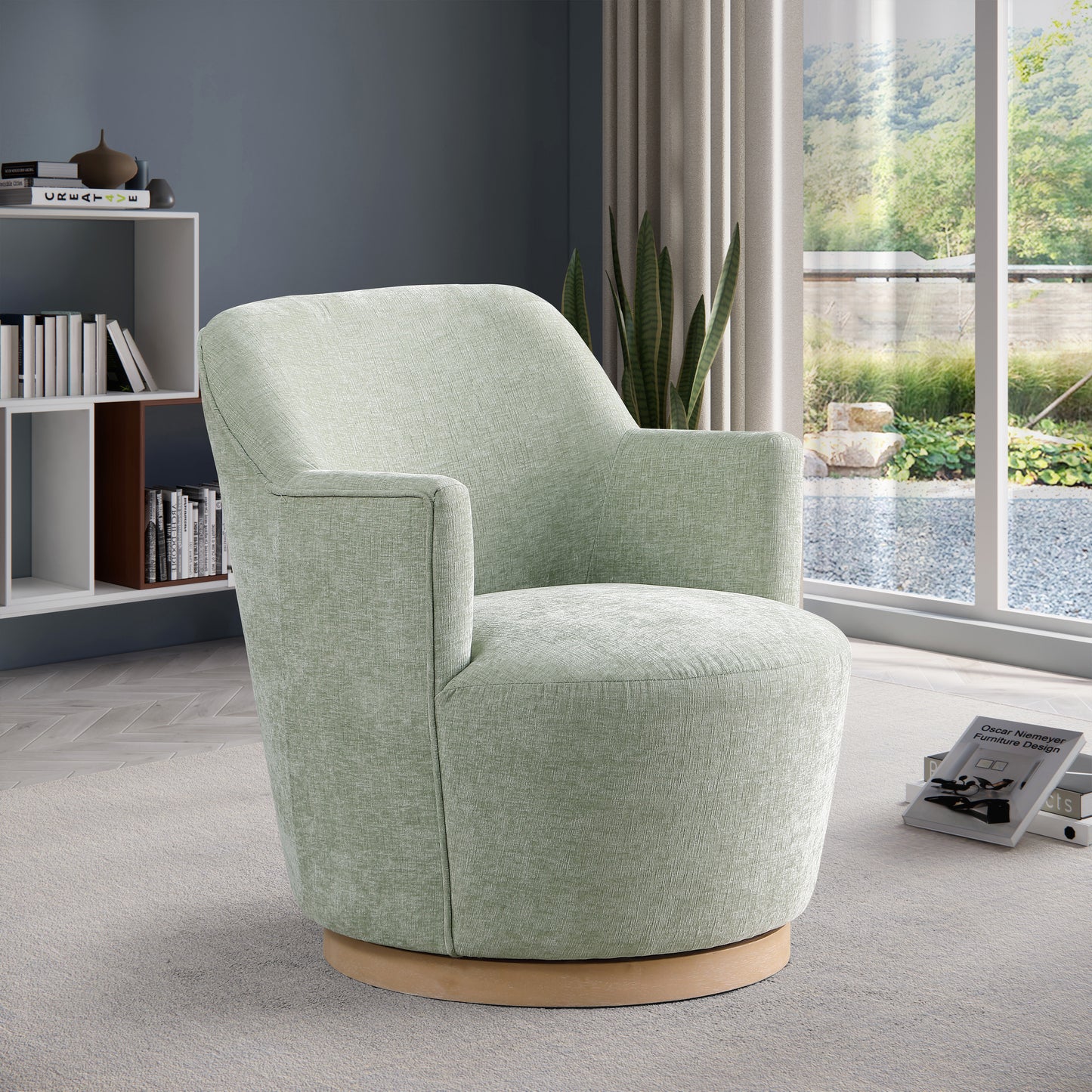 swivel accent chair