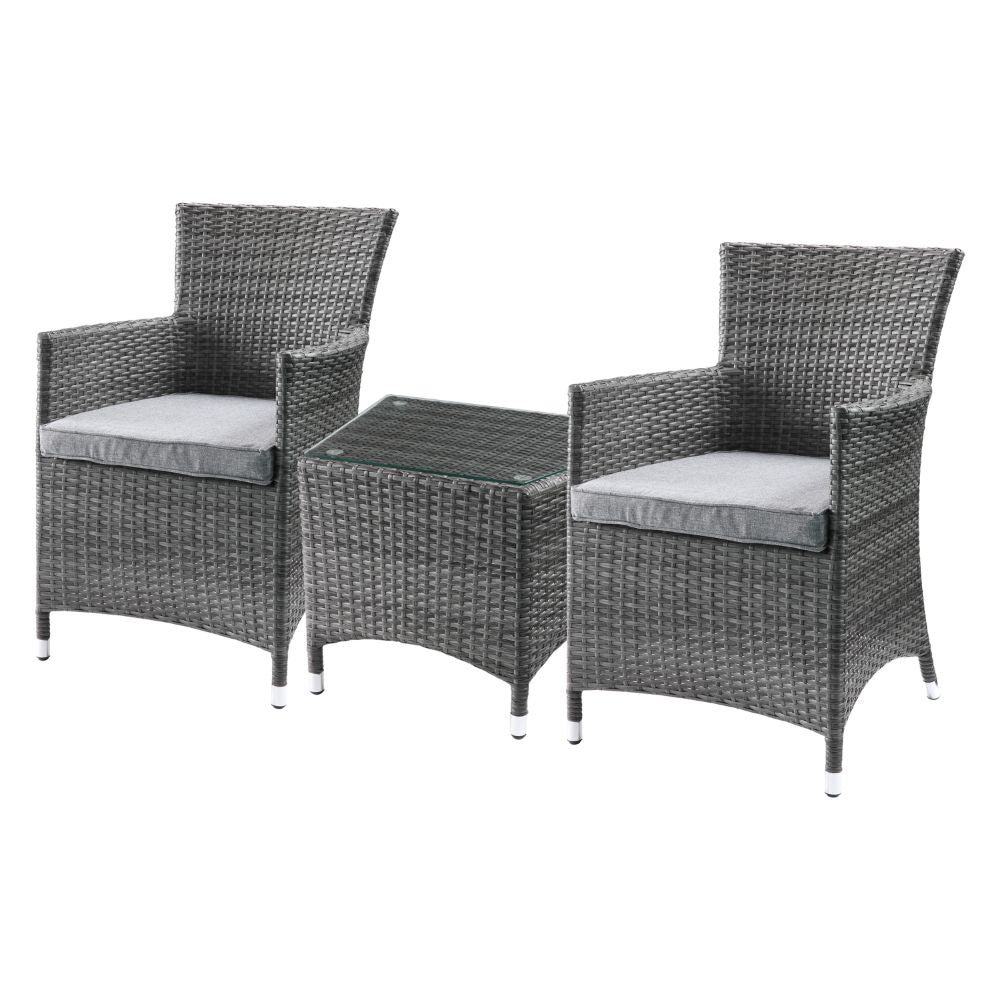 3pc pack patio bistro set