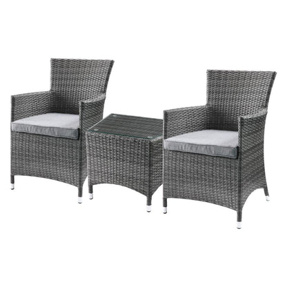 3PC PACK PATIO BISTRO SET