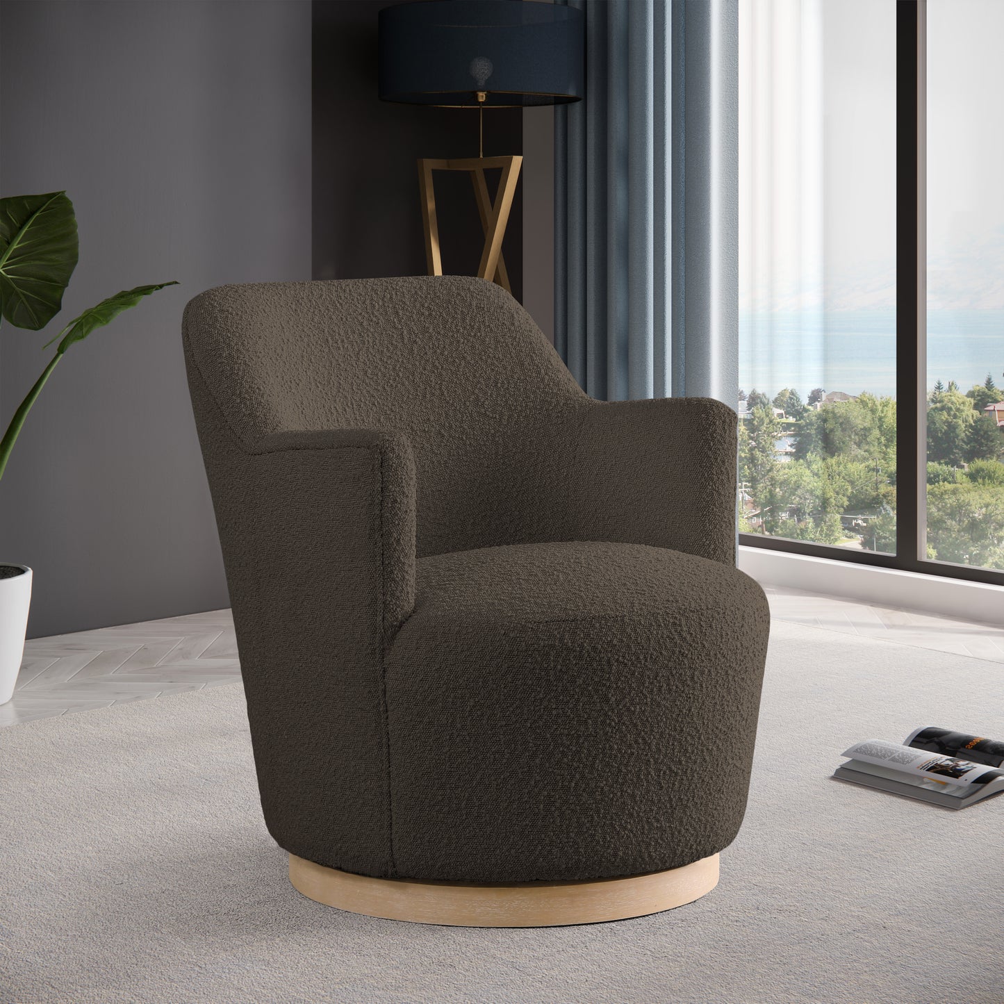 swivel accent chair