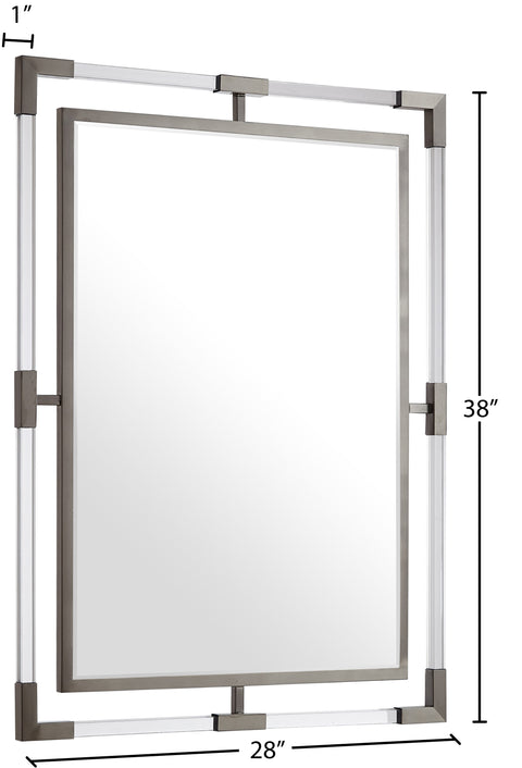 Oxford Chrome Mirror M