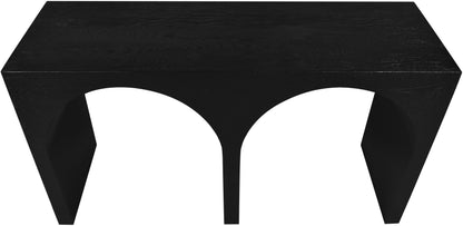 Sphere Black Oak Console Table