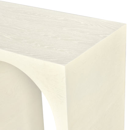 Avalon Cream Oak Console Table T