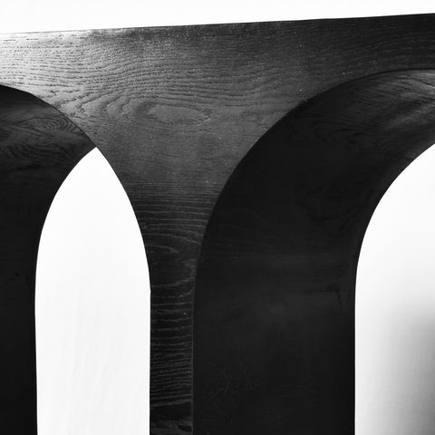 Avalon Black Oak Console Table T