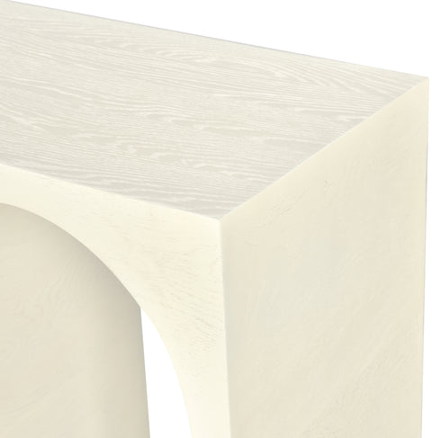 Avalon Cream Oak Console Table T
