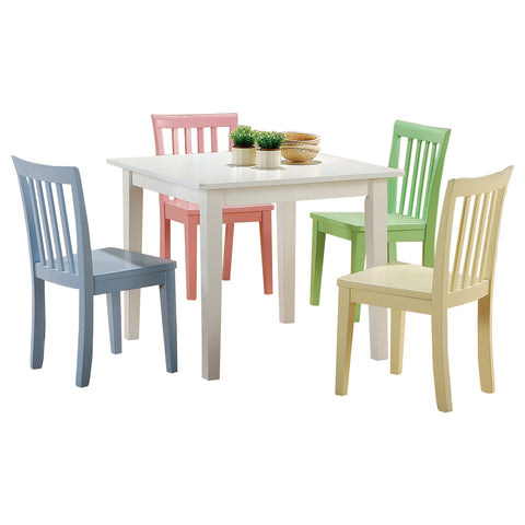 Antoine 5-piece Kids Table and Chairs Set Multi ColorMulti-Color