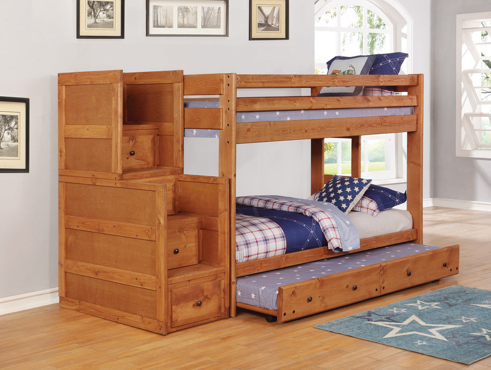 twin / twin bunk bed