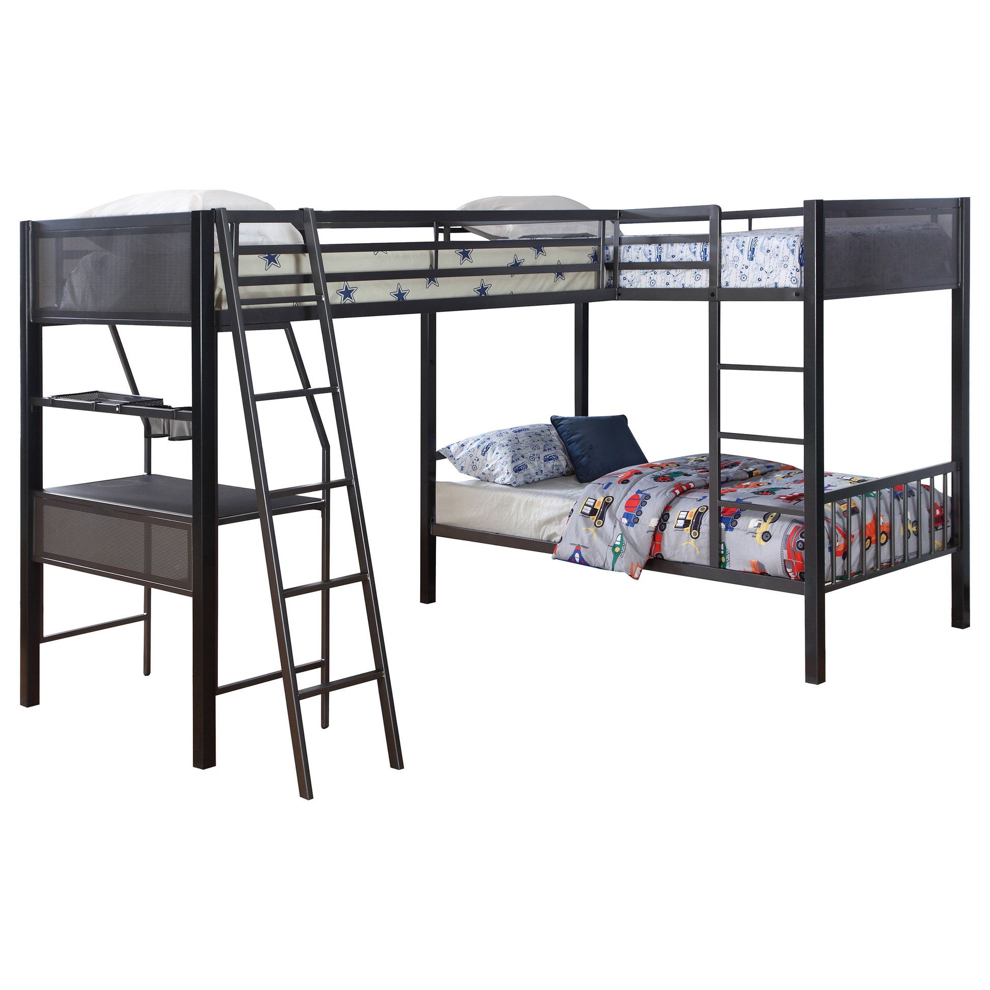 Twin / Twin / Twin Triple Bunk Bed