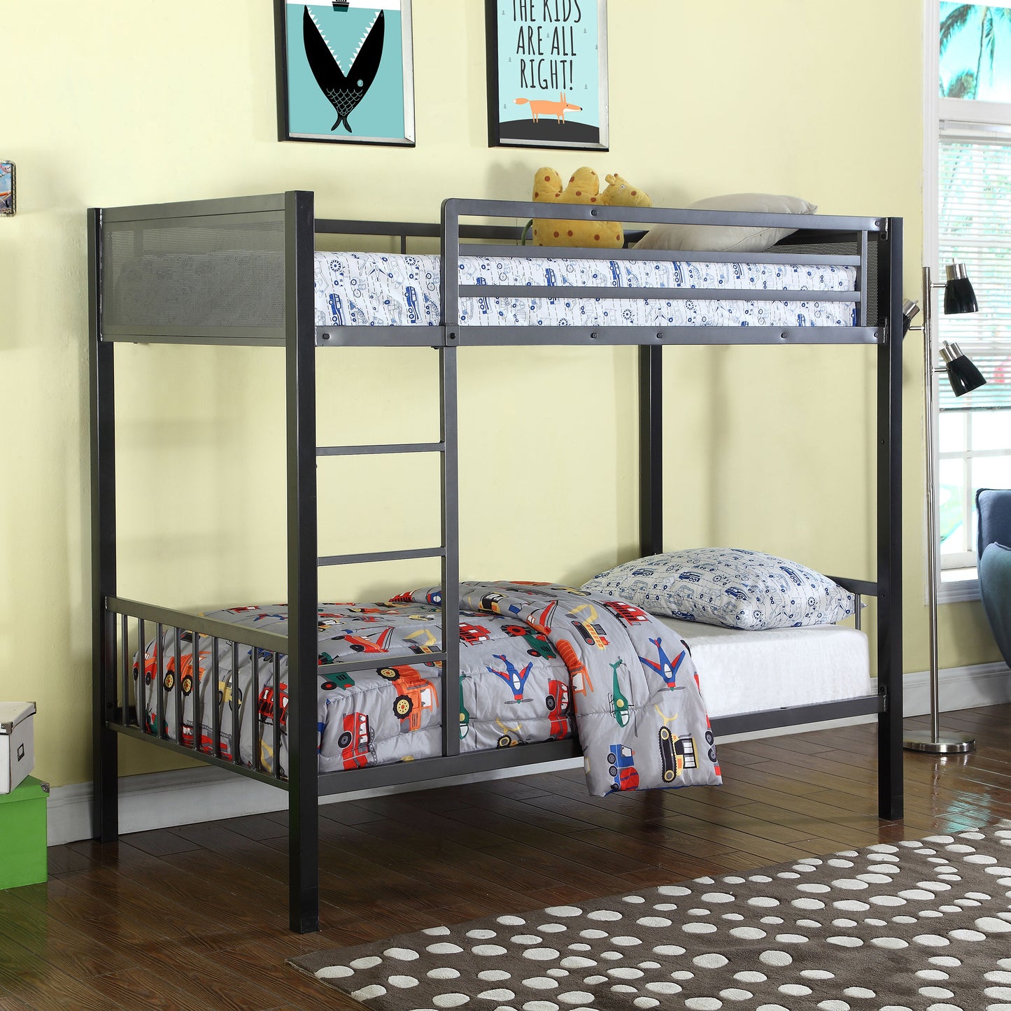 twin / twin bunk bed