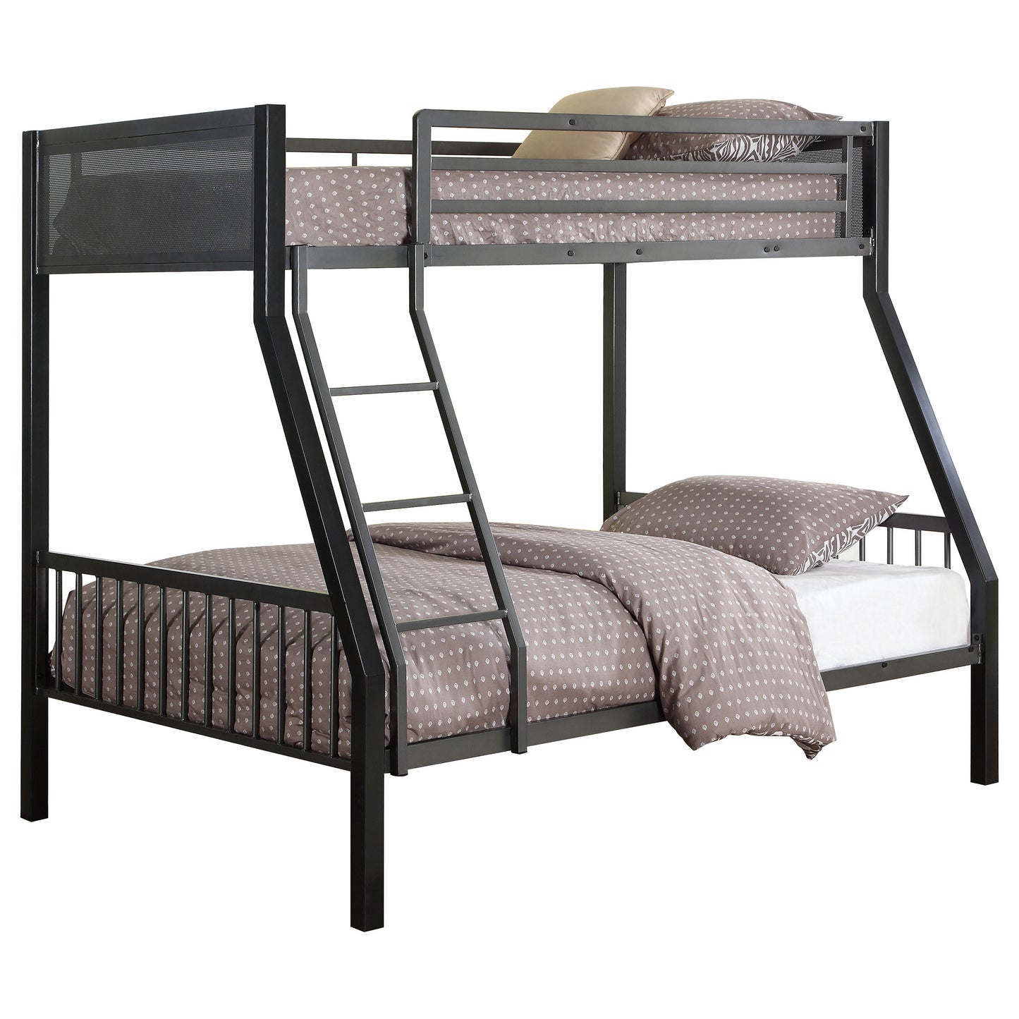 twin / full / twin triple bunk bed