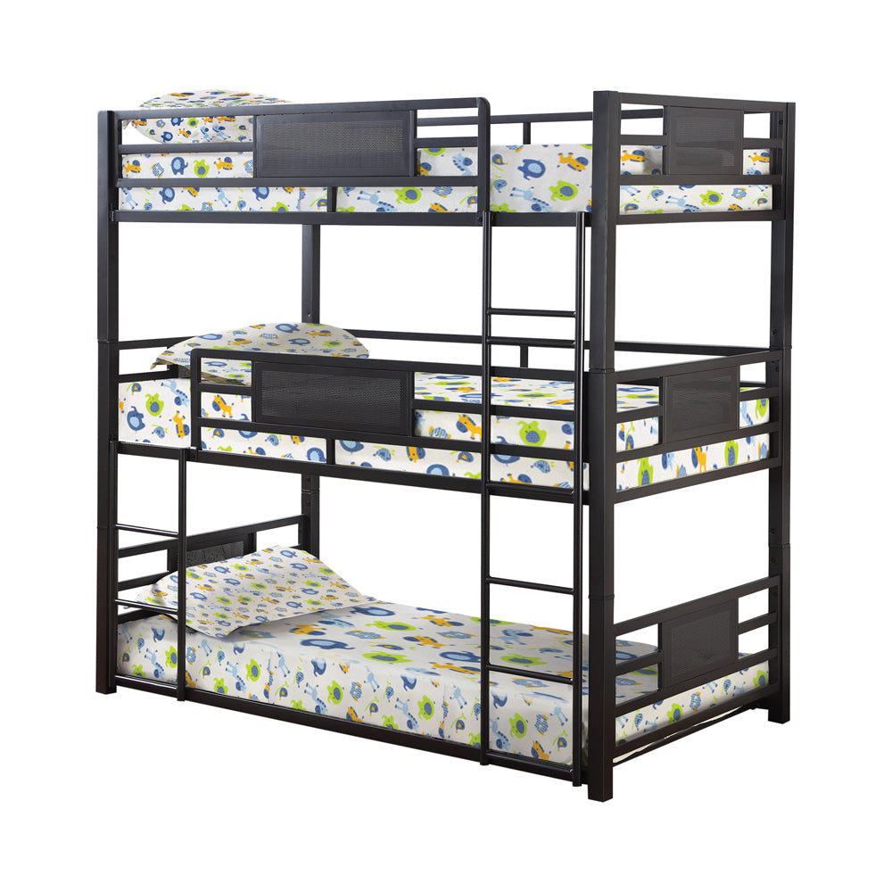 twin / twin / twin triple bunk bed