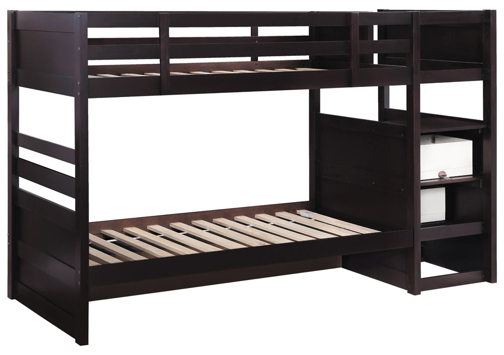 twin / twin bunk bed