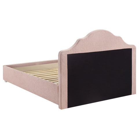 Arlington 44-inch Upholstered Full Storage Platform Bed PinkPink