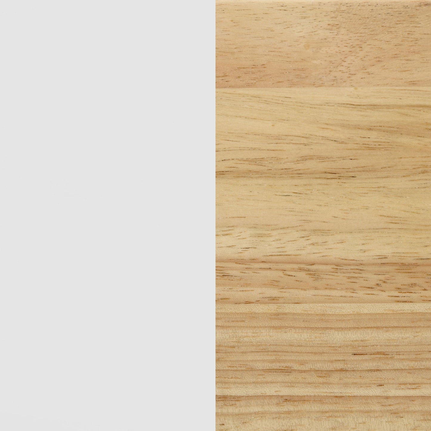 colette twin over twin bunk bed with 7-inch mattresses white