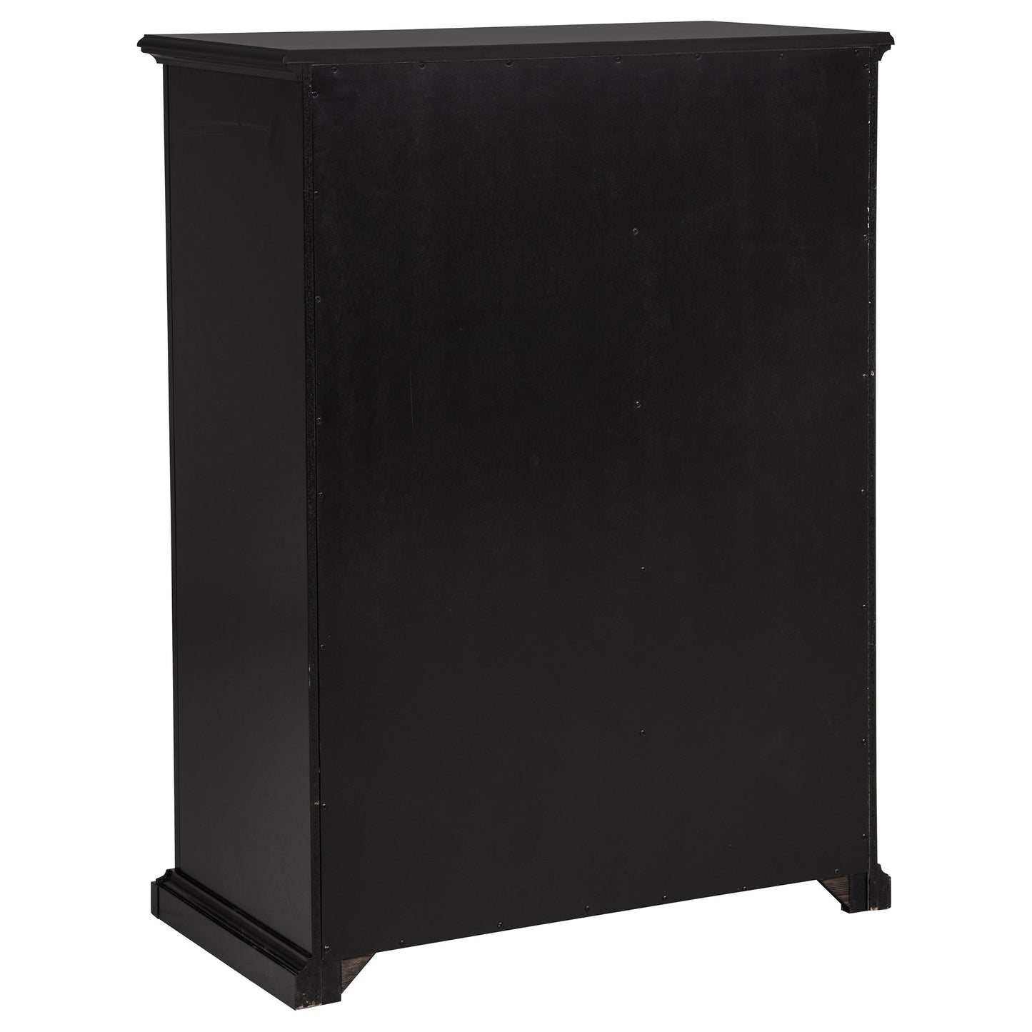 ferris 6-drawer bedroom chest of drawers black