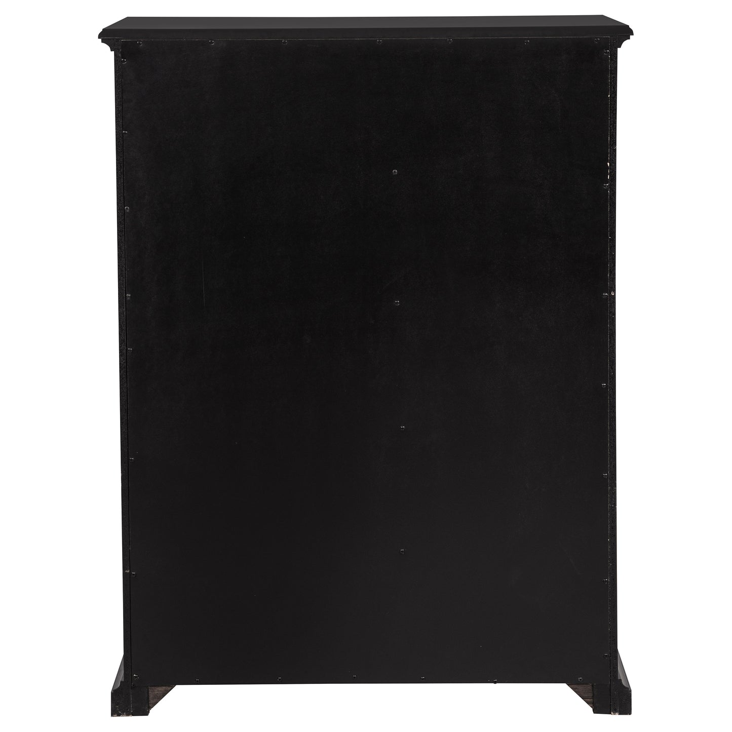 ferris 6-drawer bedroom chest of drawers black