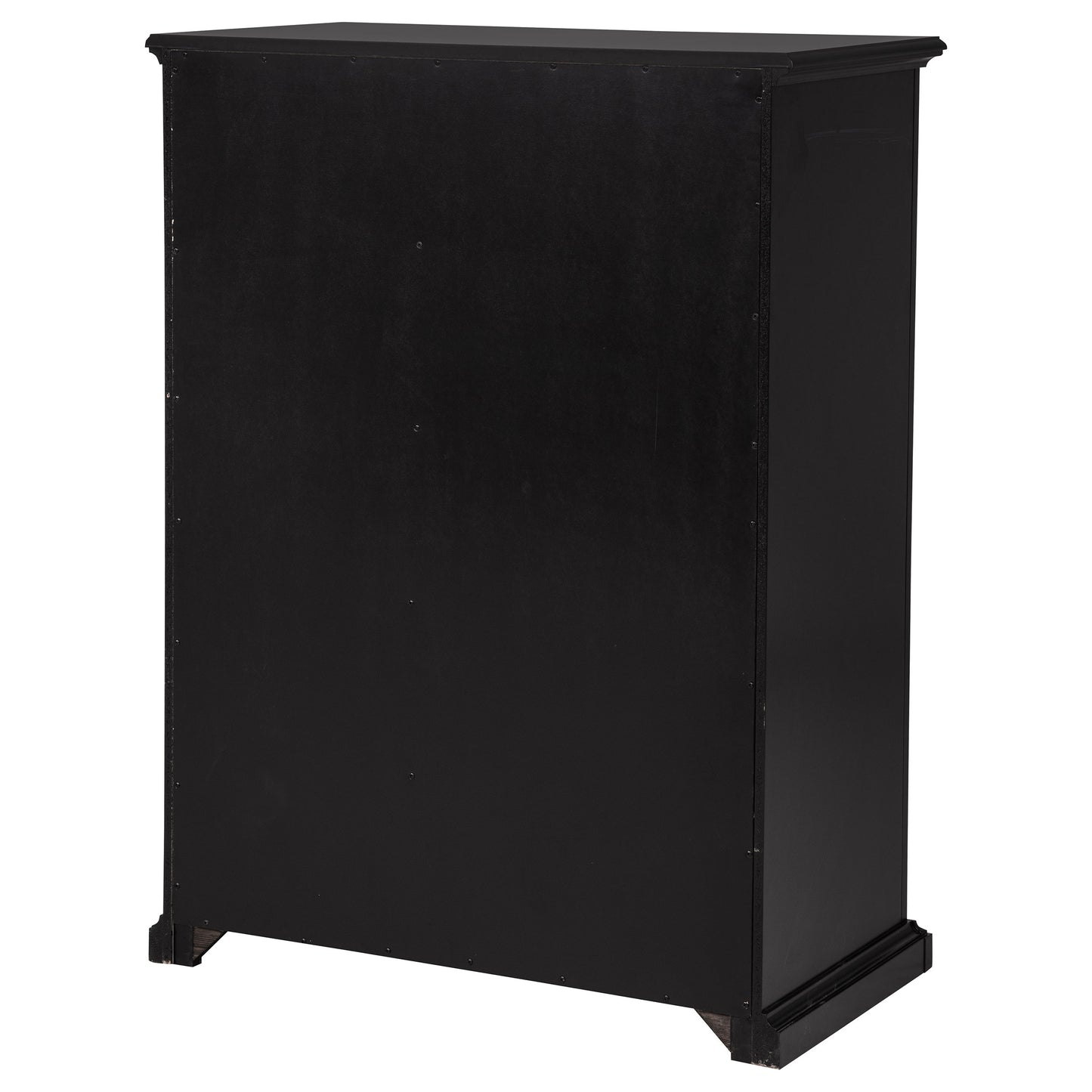 ferris 6-drawer bedroom chest of drawers black