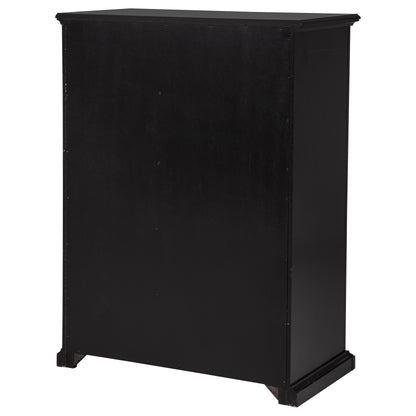 Ferris 6-drawer Bedroom Chest of Drawers Black