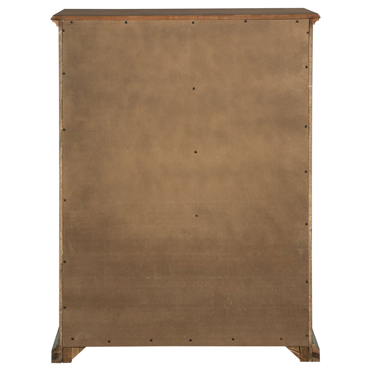 ferris 6-drawer bedroom chest of drawers medium brown