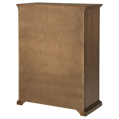 Ferris 6-drawer Bedroom Chest of Drawers Medium Brown