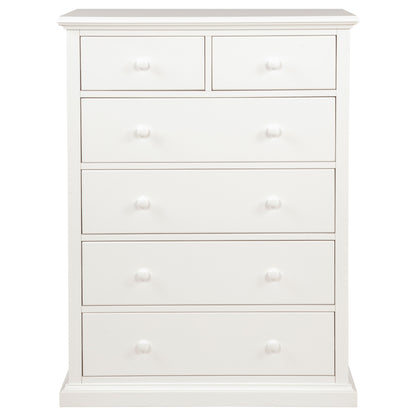 Ferris 6-drawer Bedroom Chest of Drawers White