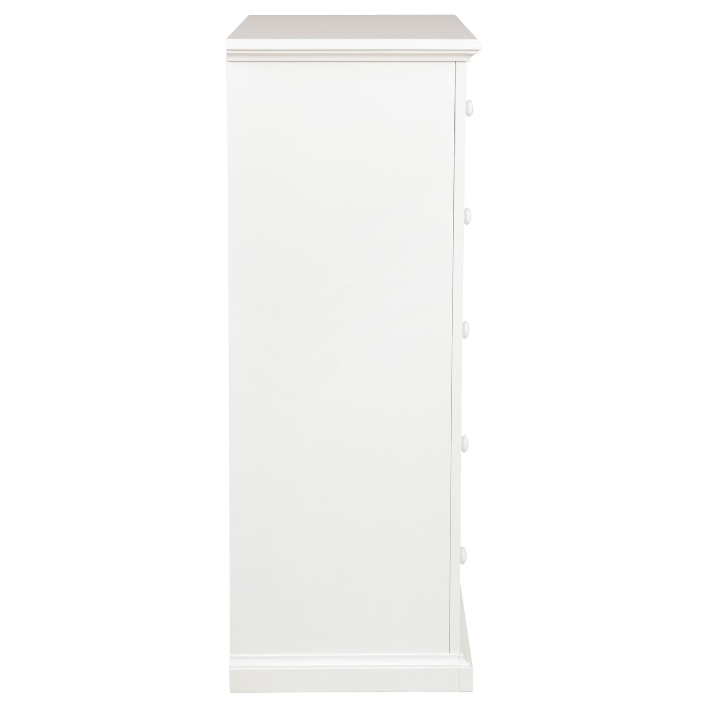 ferris 6-drawer bedroom chest of drawers white