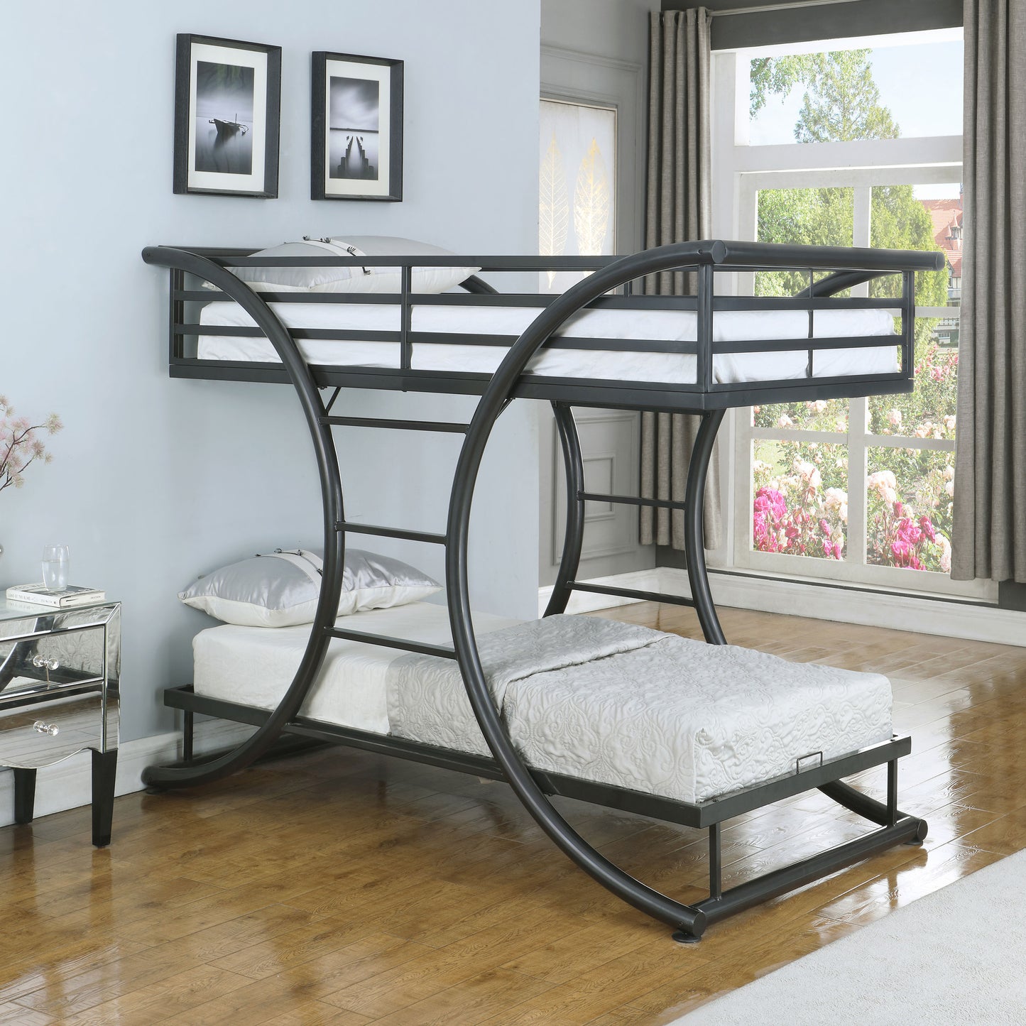 twin / twin bunk bed