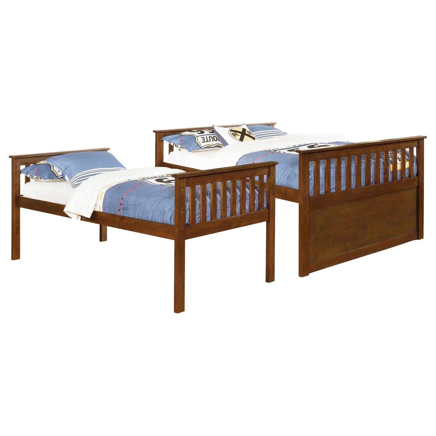 twin xl / queen bunk bed