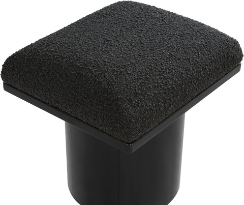Louie Black Boucle Fabric Bench/Stool C