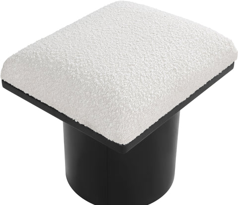 Louie Cream Boucle Fabric Bench/Stool C