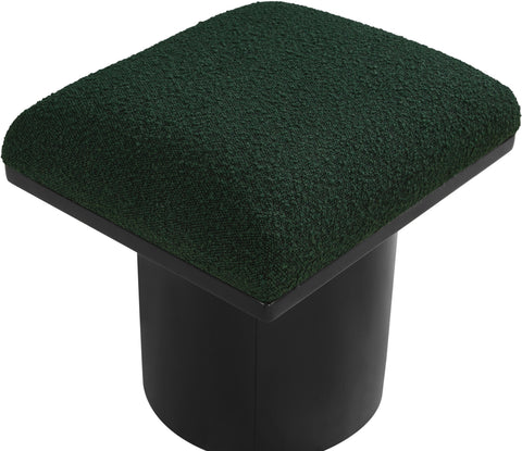 Louie Green Boucle Fabric Bench/Stool C