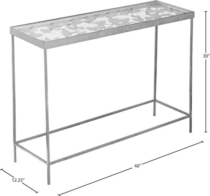 Cleo Silver Console Table T