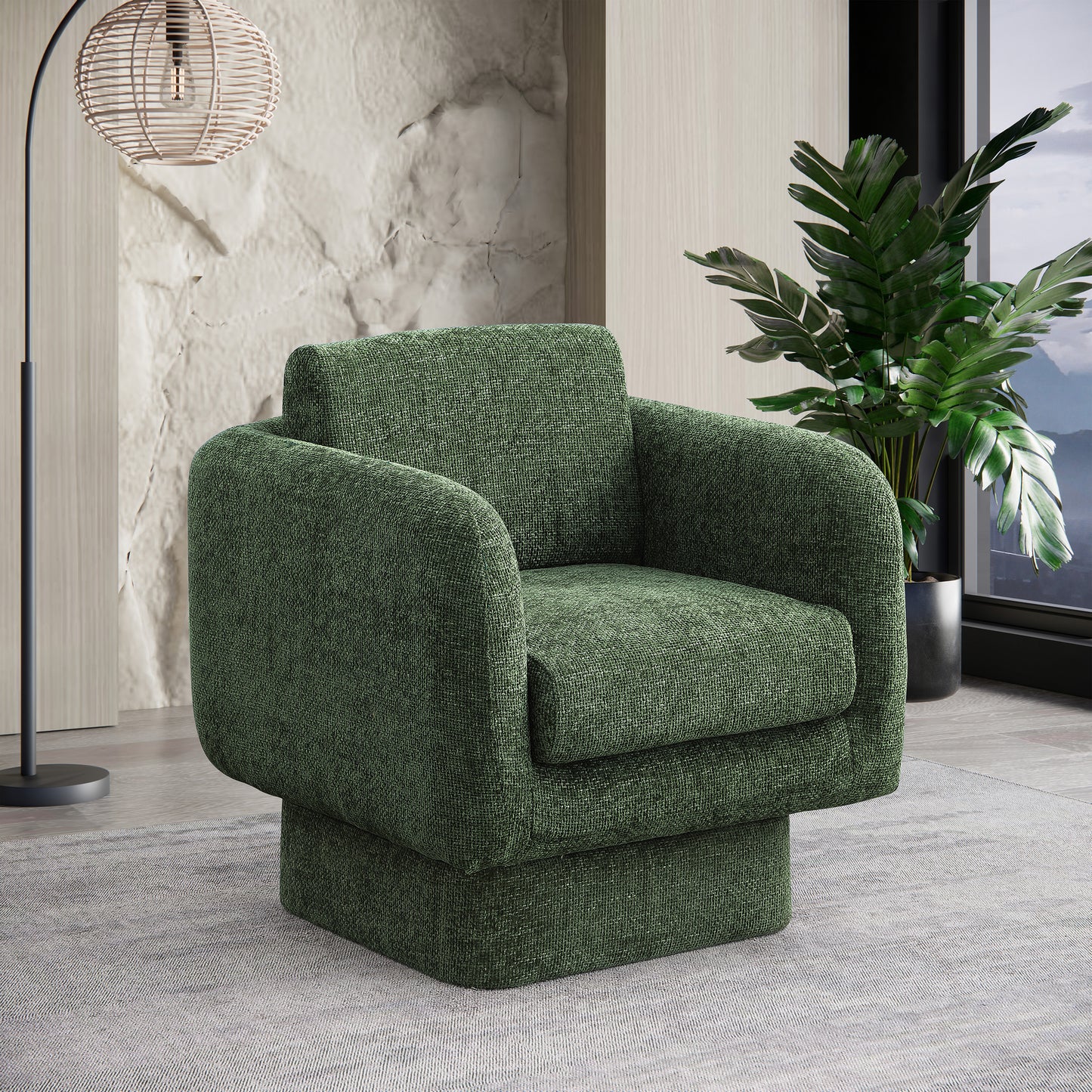 swivel accent chair