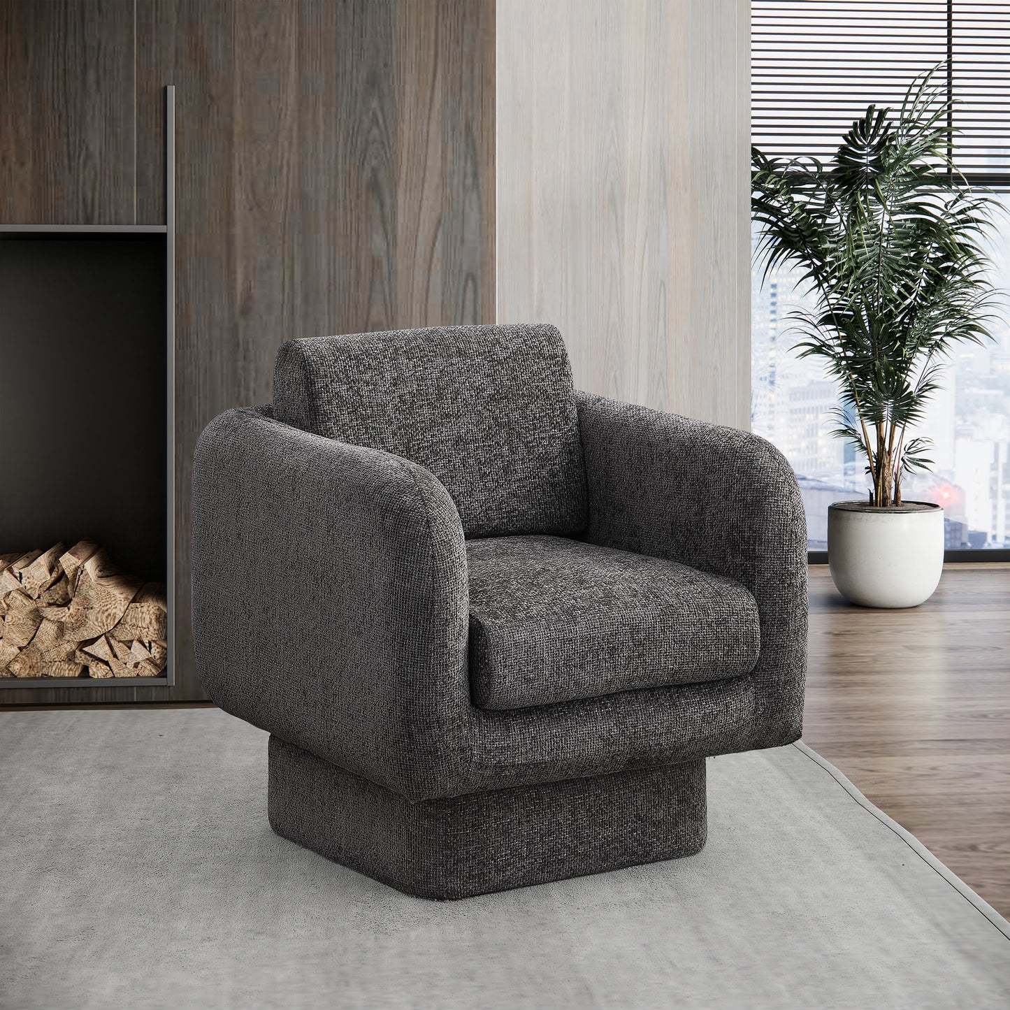 swivel accent chair