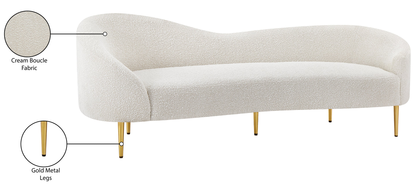 maddox cream boucle fabric sofa s